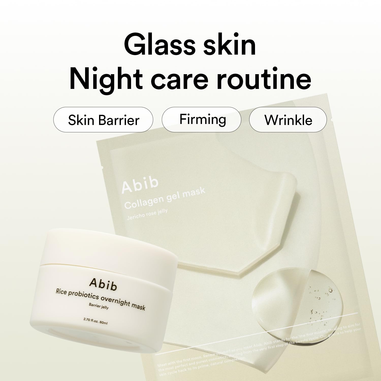Abib Collagen Gel Mask Jericho Rose Jelly 4 Sheets (Nourishing) I Korean Vegan Collagen, Cooling Nourishing Hyaluronic Acid Hydrogel Face Mask Skin Care - Image 7