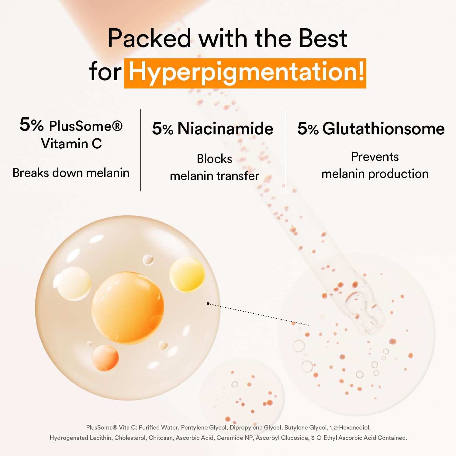 Abib Glutathiosome dark spot serum Vita drop & Glutathiosome Dark Spot Pad Vita Touch 60pads I Hyperpigmentation Treatment, Brightening Serum & Toner Pad for Sensitive, Uneven Skin - Image 3