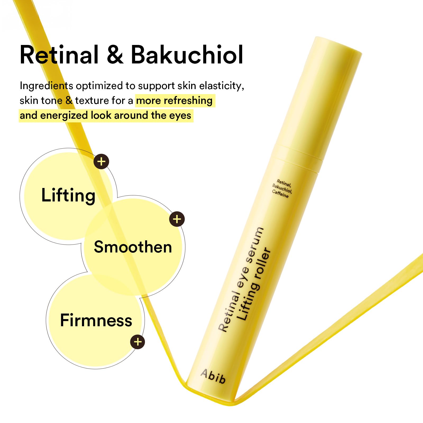 Abib Eye Treatment Duo – Collagen Eye Cream Tube + Retinal Eye Serum Roller for Dark Circles & Puffiness - Image 8