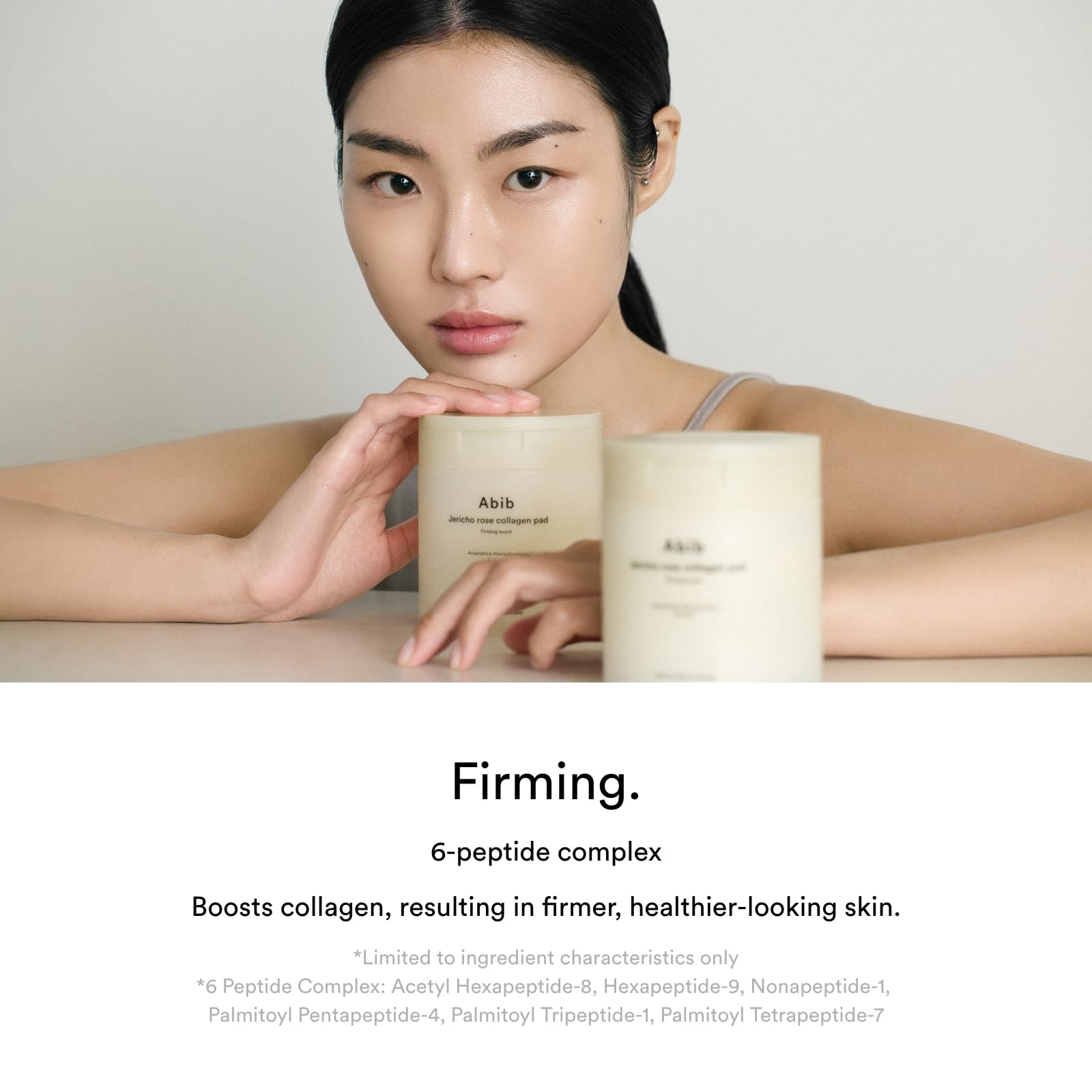 Abib Jericho Rose Collagen Pad Firming Touch 60pads 8.45 fl.oz. | Korean Anti-Aging Toner Pads for Face with Niacinamide, Collagen, Peptides, Cleansing, Disposable, Exfoliant, Skin Care - Image 7